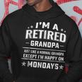 Funny RetiredFor Men Papa Grandpa And Dads Gift For Mens Hoodie Unique Gifts