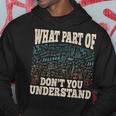 Funny What Part Of Math Mathematics Professor Engineer Hoodie Unique Gifts