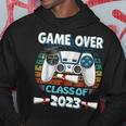 Game Over Class Of 2023 Video Gamer Graduation Gamer Hoodie Unique Gifts