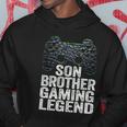 Gaming Funny Gift For Teenage Boys Cute Gift Son Brother Gaming Legend Gift Hoodie Unique Gifts