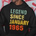 Geschenke Zum 57 Geburtstag Legende Seit Januar 1965 Hoodie Lustige Geschenke