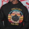 Gifts For Pug Dog Dad Worlds Best Pug Dad Gift For Mens Hoodie Unique Gifts