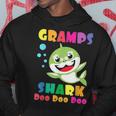 Gramps Shark Funny Fathers Day Gift For Mens Dad Hoodie Funny Gifts