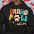 Grand Paw Like A Regular Grandpa But Cooler Funny Dog Lovers Hoodie Unique Gifts
