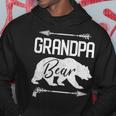 Grandpa Bear Funny Fathers Day Gift Papa Vintage Christmas Hoodie Funny Gifts