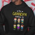 This Grandpa Belongs To Personalized Grandpa Men Hoodie Personalized Gifts