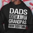 Grandpa Knows Everything Dad Funny Fathers Day Men Gift For Mens Hoodie Funny Gifts