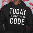 Great CodingShirts Gifts For Coders Code Today Hoodie Unique Gifts