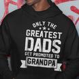 Greatest Dads Get Promoted To Grandpa - Fathers Day Shirts Hoodie Unique Gifts