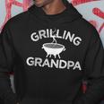 Grilling Grandpa Vintage Distressed Design Gift For Mens Hoodie Unique Gifts