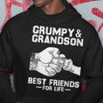 Grumpy And Grandson Best Friends For Life Gift For Grandpa Hoodie Unique Gifts