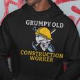 Grumpy Old Construction Worker Hoodie Personalized Gifts