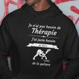 Guitare Besoin De Thérapie Guitariste Hoodie Lustige Geschenke