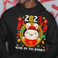 Happy Chinese New Rabbit Year 2023 Gifts Year Of The Rabbit Hoodie Funny Gifts