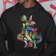 Happy EastrawrRex Dinosaur Bunny Funny Easter Day Gift Hoodie Personalized Gifts
