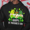 Happy St Patricks Day Irish Shamrock Love Lucky Leaf Hoodie Funny Gifts