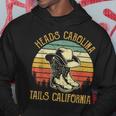 Heads Carolina Tail California Western Cowgirl Country Music Hoodie Unique Gifts