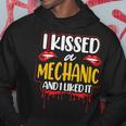 Her Wedding Anniversary Gift I Kissed A Mechanic I Like It Hoodie Unique Gifts