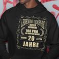 Herren Lebende Legende 20 Geburtstag Hoodie Lustige Geschenke