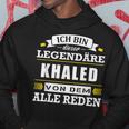 Herren Name Khaled Vorname Namensgeschenke Namenstag Hoodie Lustige Geschenke