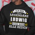 Herren Name Ludwig Vorname Namensgeschenke Namenstag Hoodie Lustige Geschenke