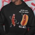 Hot Dog Comic Schwarzes Hoodie Oh My God, Are You Okay? Lustiges Design Lustige Geschenke
