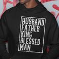 Husband Father King Blessed Man Black Pride Dad Gift V2 Hoodie Unique Gifts