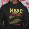 Hvac Mechanic Certified Hvac Tech Hvac Technician Hoodie Unique Gifts