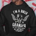 I Am A Biker Grandpa Just Like A Normal Grandpa Hoodie Unique Gifts