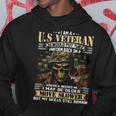 I Am A US Veteran I Would Put The Uniform Back On If America Needed Me I May Be Older Move Slower But My Skills Still Remain Hoodie Funny Gifts