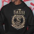 I Am Sassi I May Not Be Perfect But I Am Limited Edition Shirt Hoodie Funny Gifts