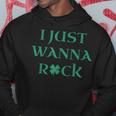 I Just Wanna Rock Shamrock Hoodie Unique Gifts