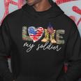 I Love My Soldier MilitaryArmy Mom Army Wife Hoodie Unique Gifts