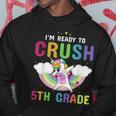 Ich Bin Bereit Einhorn-Kinder Der 5 Klasse Zurück In Die Hoodie Lustige Geschenke