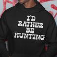 Id Rather Be Hunting Deer Bow Archery Gun Hunter Archer Men Hoodie Personalized Gifts