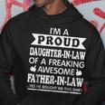 Im A Proud Daughter In Law Of Awesome Father In Law Hoodie Unique Gifts