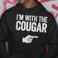 Im With The Cougar Matching Cougar Hoodie Unique Gifts