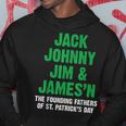 Irish Lucky Green St Patricks Day Founding Fathers Hoodie Personalized Gifts