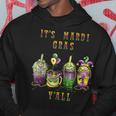 Its Mardi Gras Yall Bourbon Street Party New Orleans Hoodie Funny Gifts