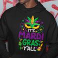 Its Mardi Gras Yall Mardi Gras Party Mask Costume Hoodie Funny Gifts