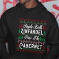 Jingle Bells Zinfandel Pass The Cabernet Ugly Christmas Wine Gift Hoodie Unique Gifts