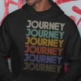 Journey First Name Retro Vintage 90S Stylet Hoodie Unique Gifts