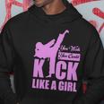 Kick Like A Girl T-Shirt Karate Taekwondo Men Hoodie Personalized Gifts