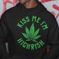 Kiss Me Im Highrish St Patricks Day Weed Marijuana Hoodie Personalized Gifts