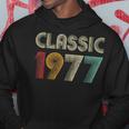 Klassisch 1977 Vintage 46 Geburtstag Geschenk Classic Hoodie Lustige Geschenke