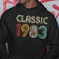 Klassisch 1983 Vintage 40 Geburtstag Geschenk Classic Hoodie Lustige Geschenke