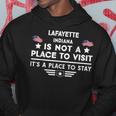 Lafayette Indiana Ort Zum Besuchen Bleiben Usa City Hoodie Lustige Geschenke