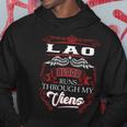 Lao Blood Runs Through My Veins Hoodie Funny Gifts