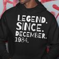 Legend Since December 1984 Geburtstag Bruder Schwester Hoodie Lustige Geschenke