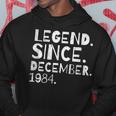 Legend Since December 1984 Geburtstagsfeier Frau Ehemann Hoodie Lustige Geschenke